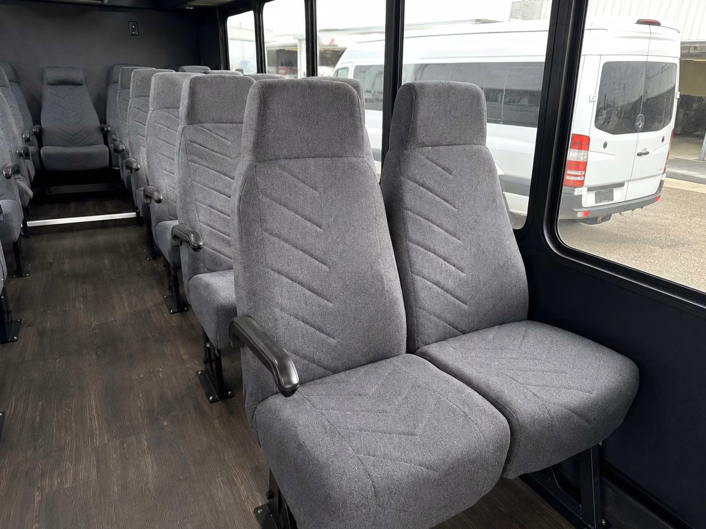 20 passenger minibus inside